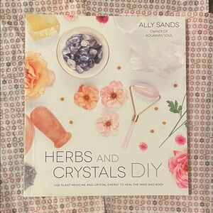 Herbs & Crystals DIY Book
